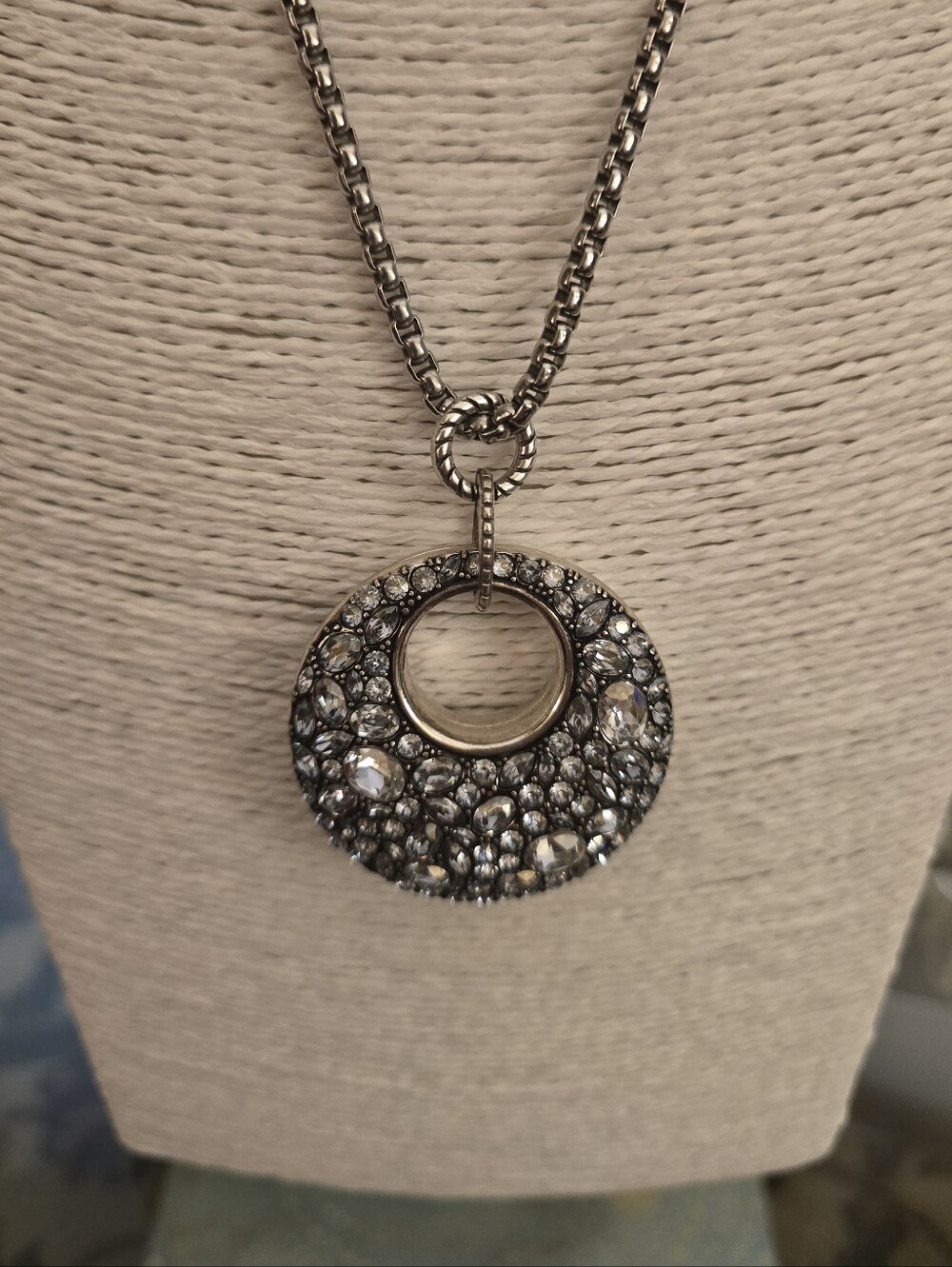 BRIGHTON TRUST YOUR JOURNEY CRYSTAL PENDANT